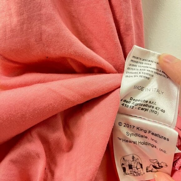 ANIYE BY x Popeye Made in Italy Graphic Tee Pink – M - Picture 10 of 13